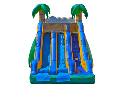 17" tropical double slide