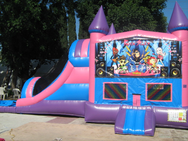4x1 rock star water slide