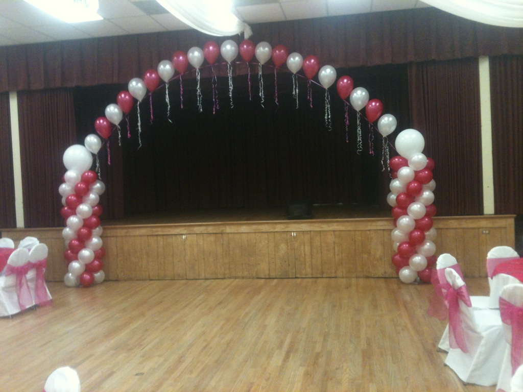 Balloon Arches for Stage