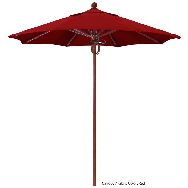 RED UMBRELLA WITH BASE