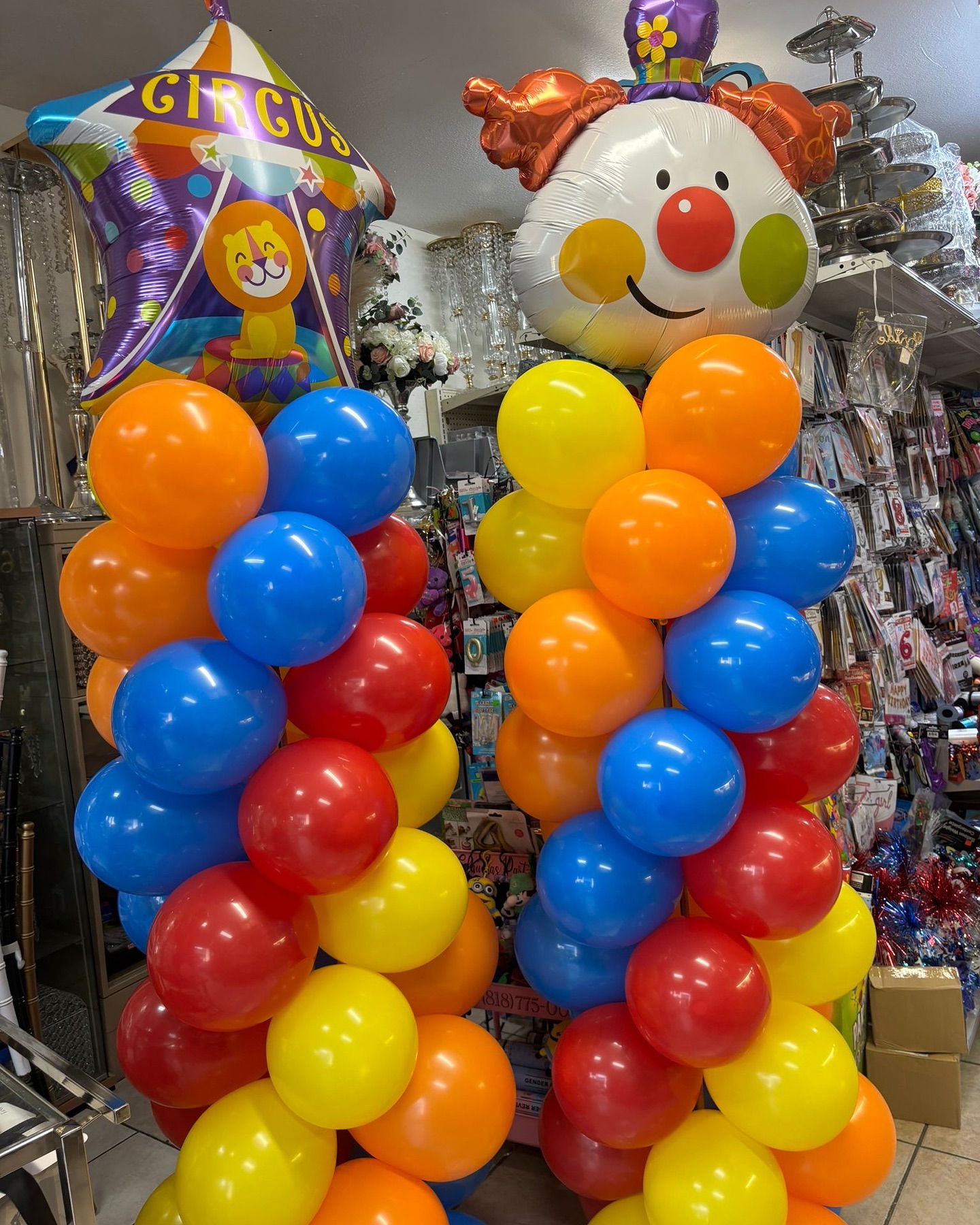Balloons Columns