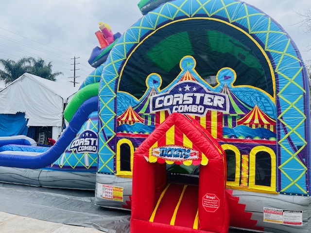 Water Coaster Double Slide