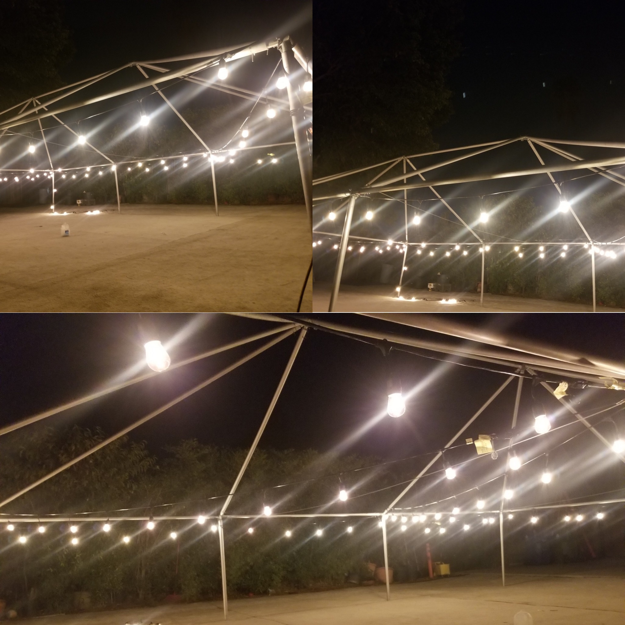 Tent light LED