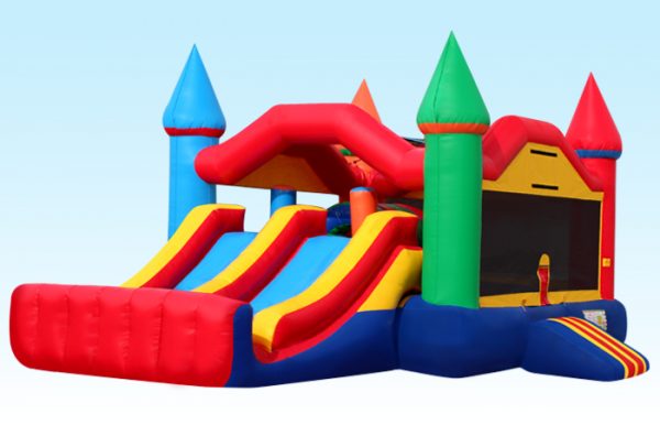 24FT DUAL OBSTACLE CASTLE COMBO