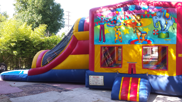 Circus water slide 4x1