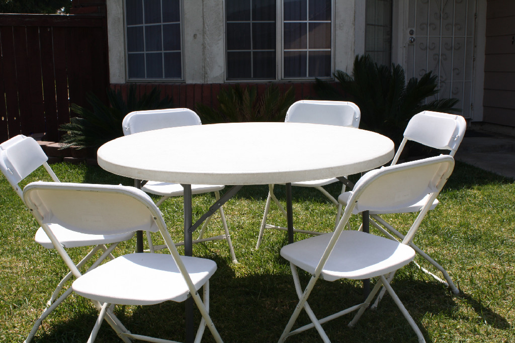 Small round table for adults