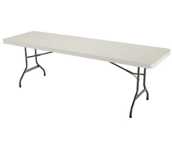 Rectangular 8 ft table