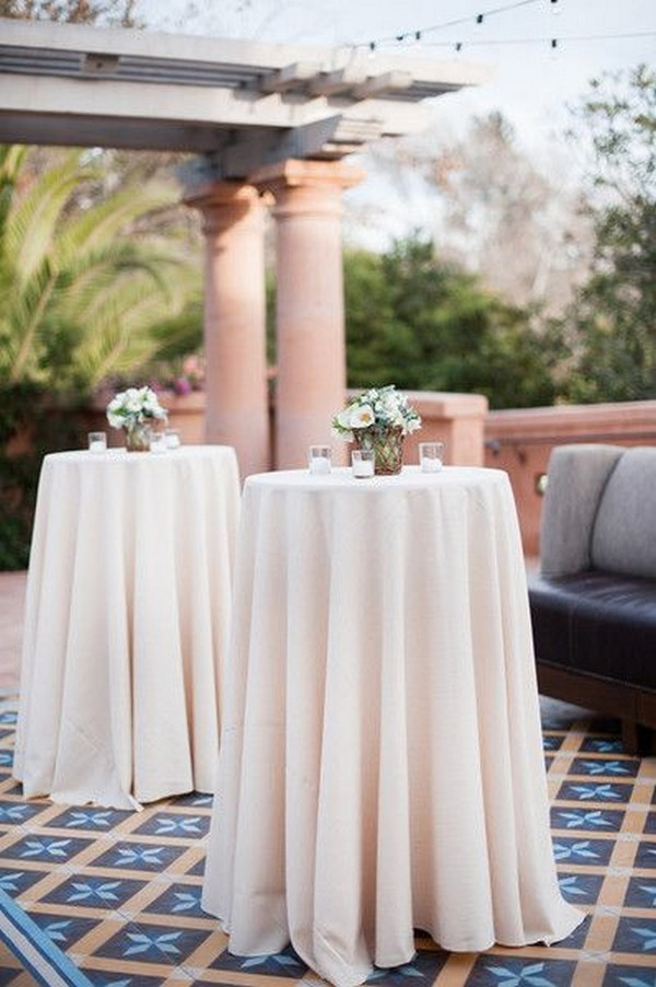 Linen for cocktail table