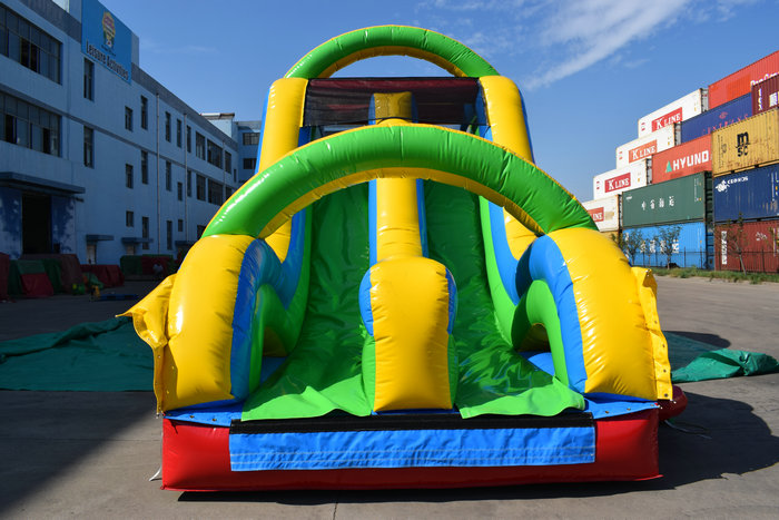 16Ft Double Slide Radical Run Obstacle